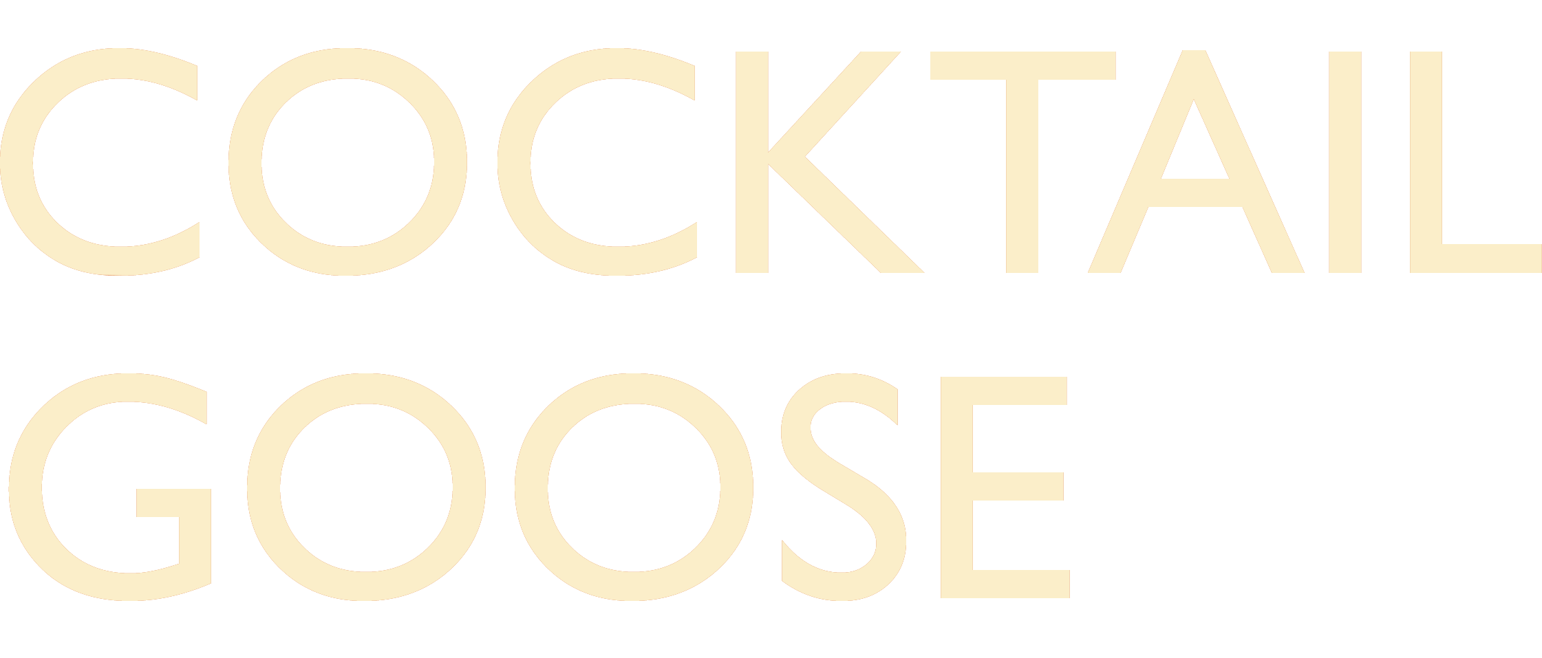 Cocktail Goose